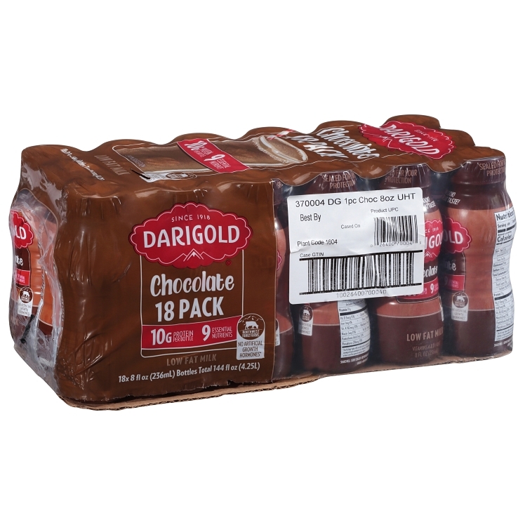 DARIGOLD 1% CHOCOLATE MILK BOTTLE UHT