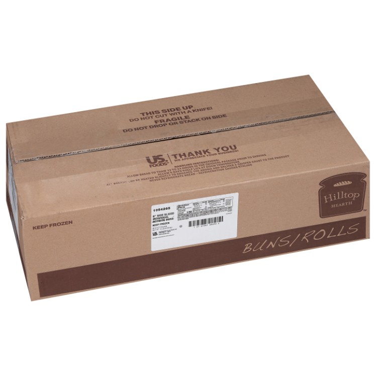 HILLTOP HEARTH 6 SIDE SLICED INDIVIDUAL HOT DOG BUNS