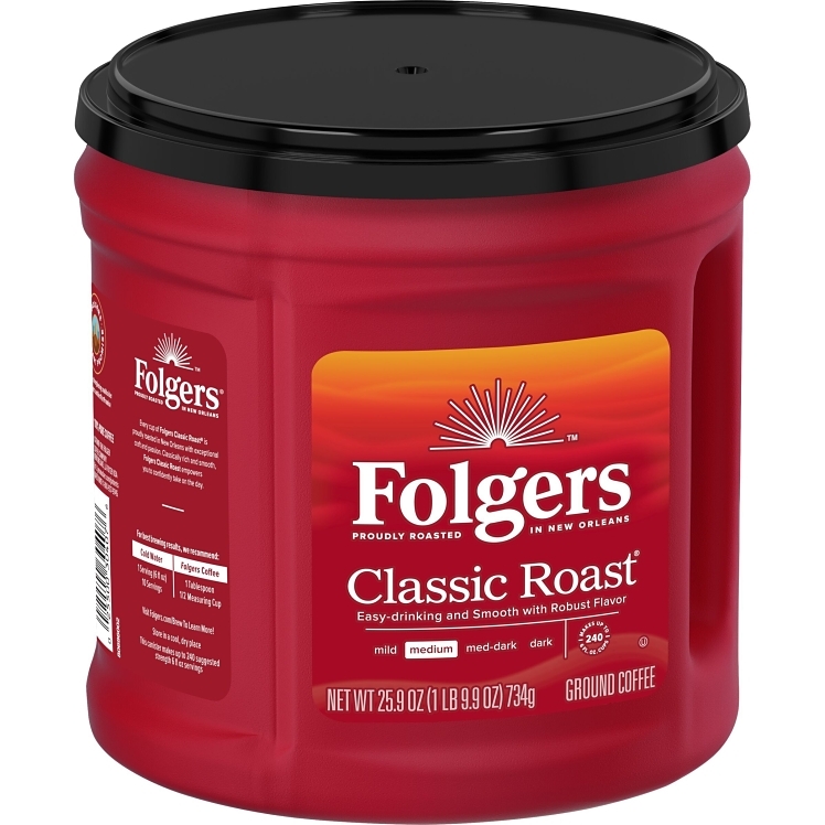 FOLGERS GROUND COFFEE CLASSIC ROAST