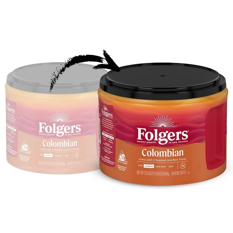 FOLGERS GROUND COFFEE 100% COLOMBIAN