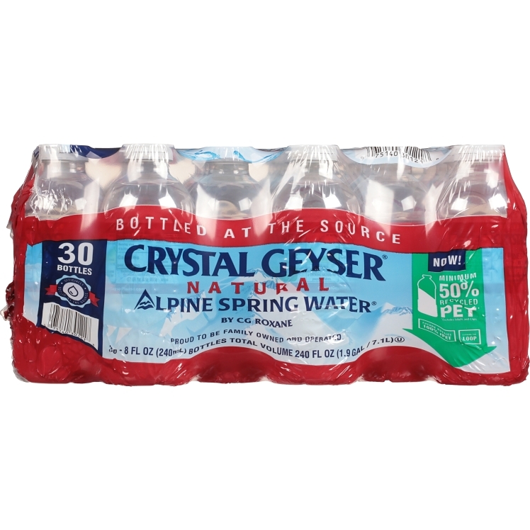 CRYSTAL GEYSER SPRING WATER