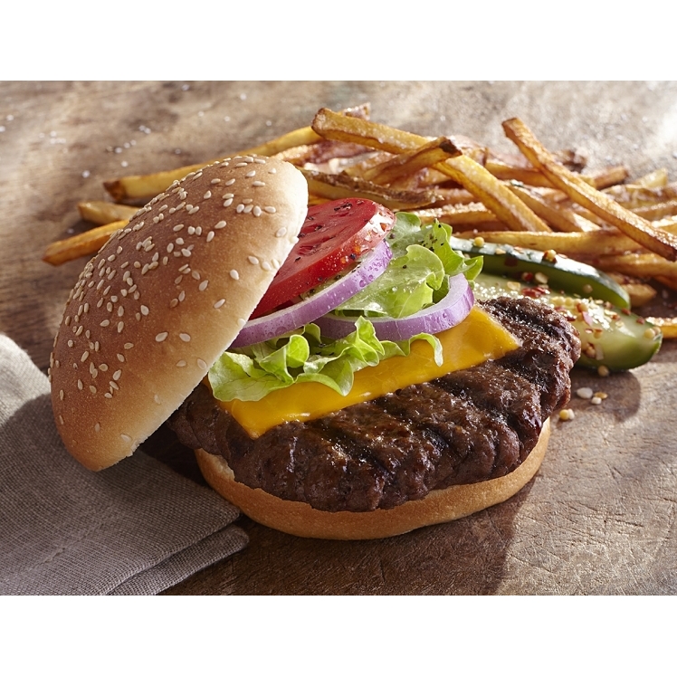 CLOUD COOKED SEASONED BEEF PATTIES&nbsp; 4 OZ