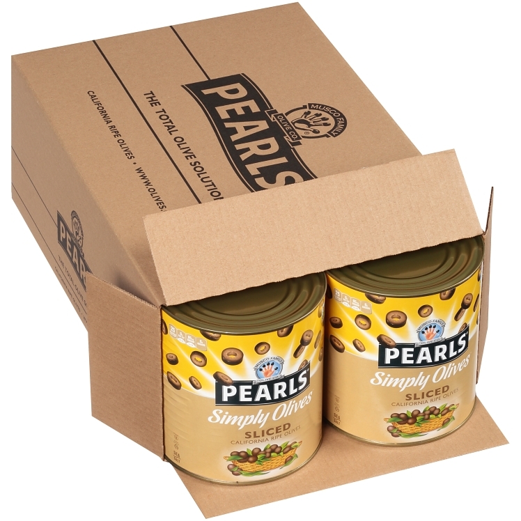 BLACK PEARLS SIMPLY SLICED OLIVES