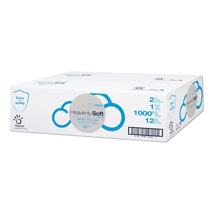 SOFIDEL AMERICA TOILET TISSUE ROLL 1000 FEET 2 PLY WHITE