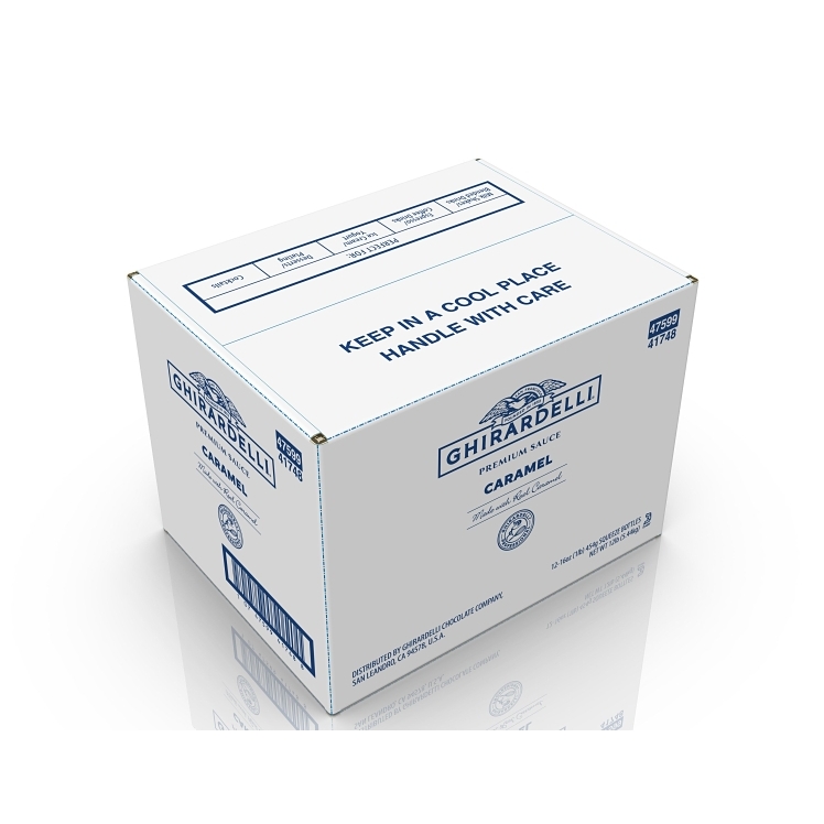 GHIRARDELLI CHOCOLATE CARAMEL SAUCE SQUEEZE BOTTLE