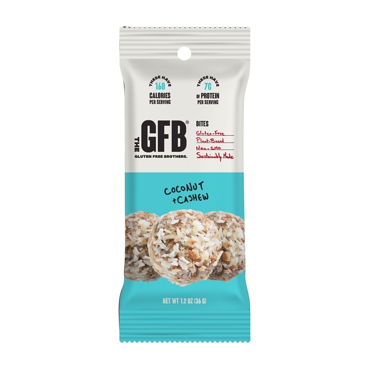 THE GFB COCONUT CASHEW BITES GLUTEN FREE BAR