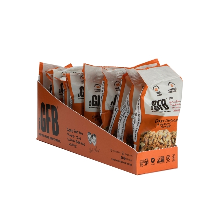 THE GFB BAR DARK CHOCOLATE PEANUT BUTTER BITES