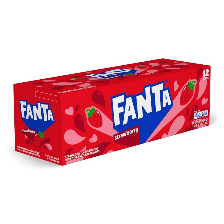 FANTA STRAWBERRY SODA