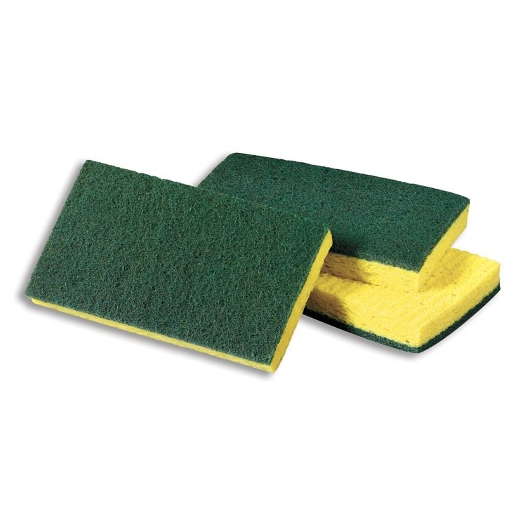 3M SCOTCHBRITE MEDIUM DUTY SPONGE 6X3.5 INCH 74CC