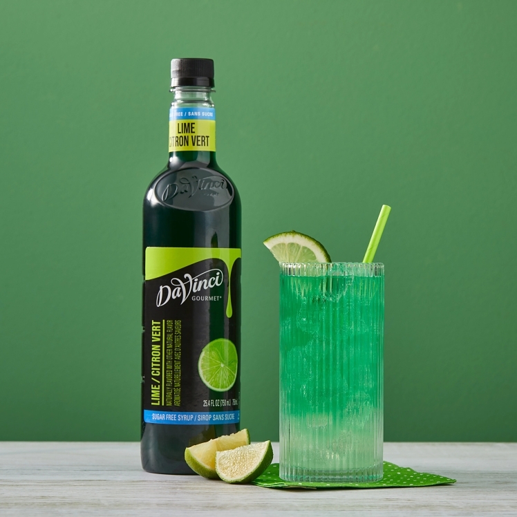 DA VINCI LIME SUGAR FREE SYRUP