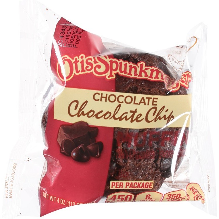 OTIS SPUNKMEYER INDIVIDUALLY PACKAGED CHOCOLATE CHOCOLATE CHIP MUFFINS