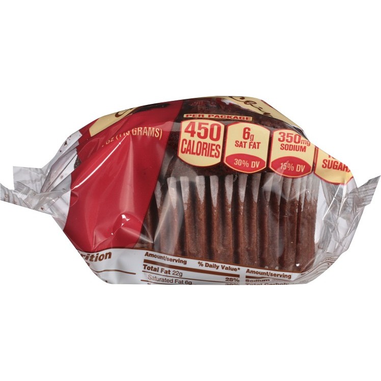 OTIS SPUNKMEYER INDIVIDUALLY PACKAGED CHOCOLATE CHOCOLATE CHIP MUFFINS
