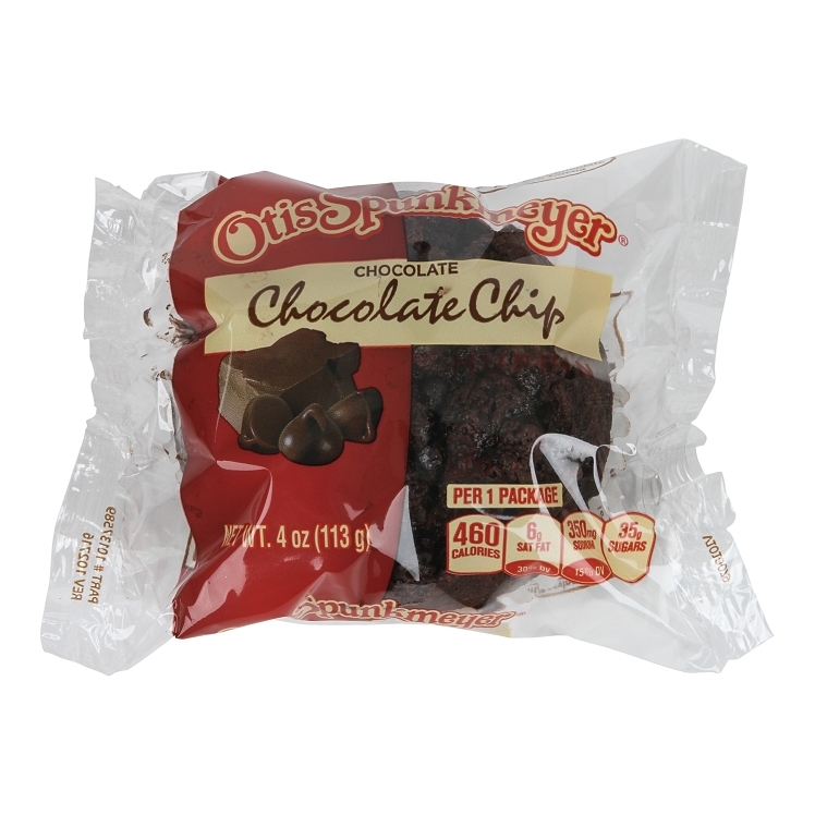OTIS SPUNKMEYER INDIVIDUALLY PACKAGED CHOCOLATE CHOCOLATE CHIP MUFFINS