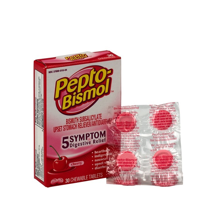 PEPTO BISMOL TABLETS 30 COUNT