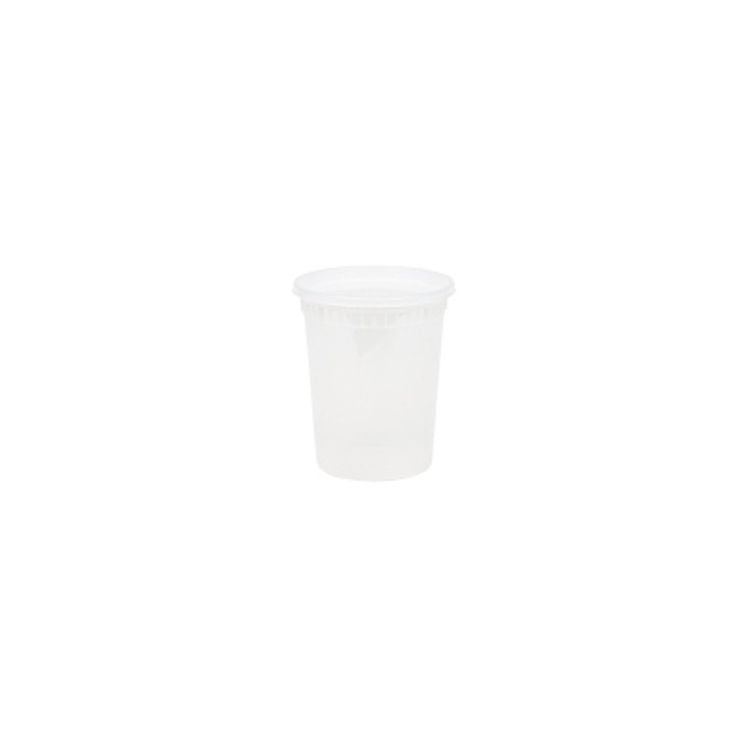 Inno-Pak Lid W Round Clear Polypropylene Soup Oz Container