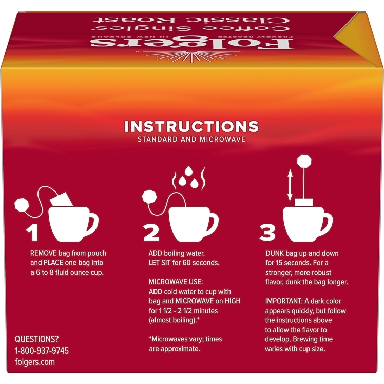 FOLGERS SINGLE SERVE COFFEE