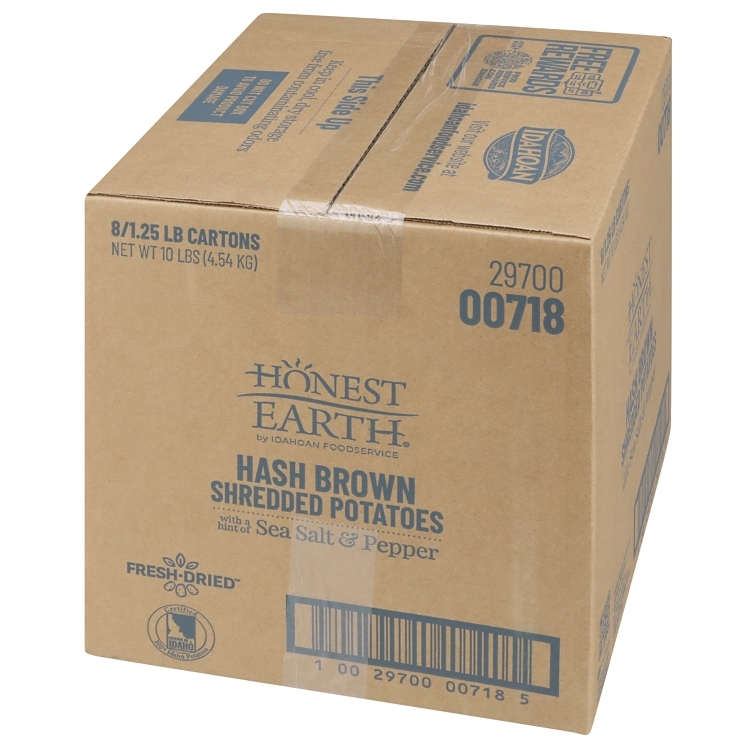 HONEST EARTH HASH BROWNS DEHYDRATED
