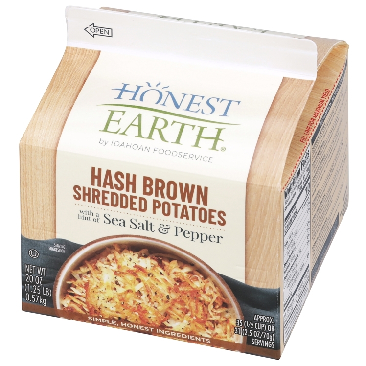 HONEST EARTH HASH BROWNS DEHYDRATED