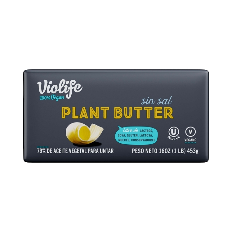 VIOLIFE DAIRY FREE PLANT BUTTER UNSALTED