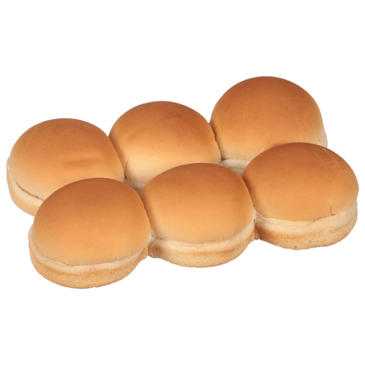 Hilltop Hearth Hamburger Buns Mini White Sliced