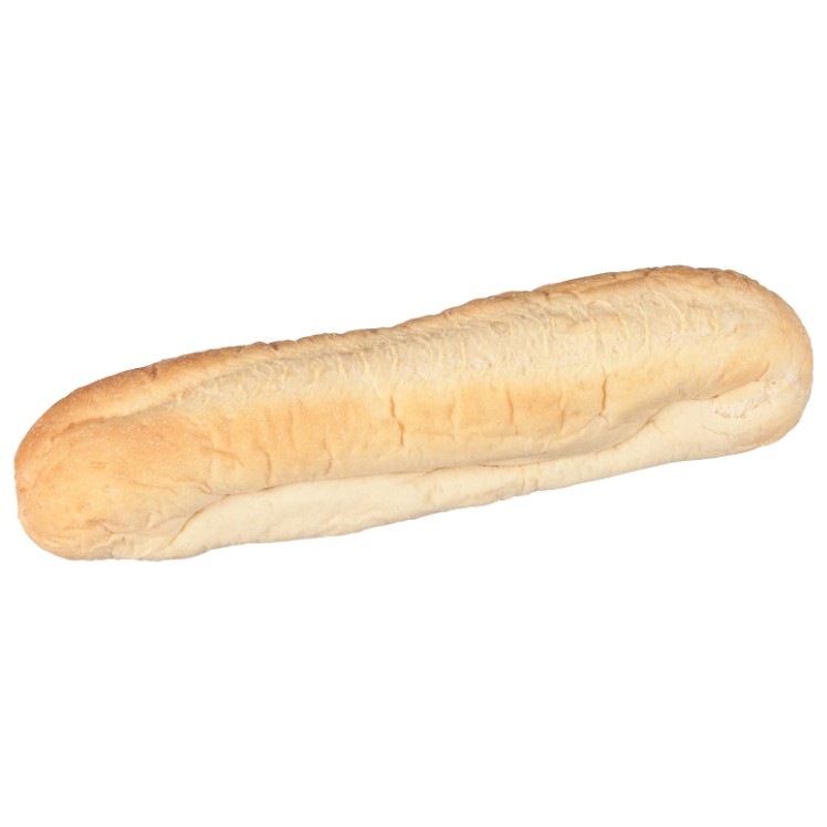 Hilltop Hearth 11 in Hearth Baked White Hoagie Rolls Unsliced