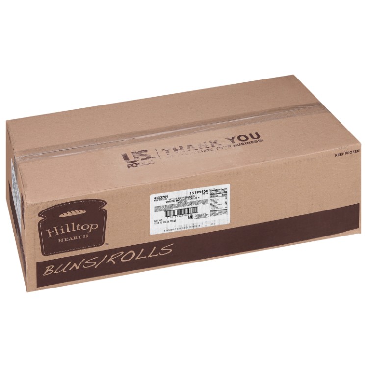 Hilltop Hearth 11 in Hearth Baked White Hoagie Rolls Unsliced