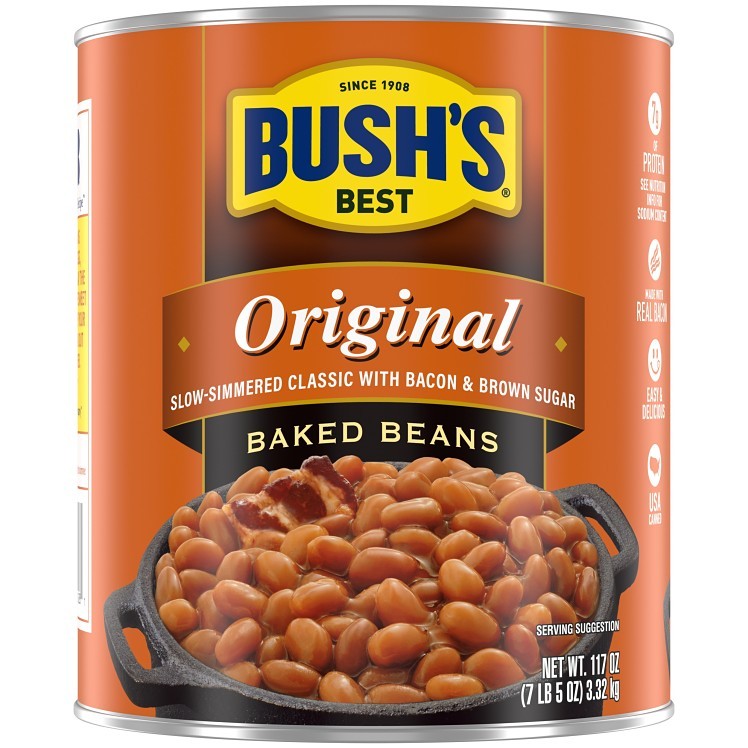BUSH'S BEST BAKED ORIGINAL SHELF STABLE CANNED BEANS