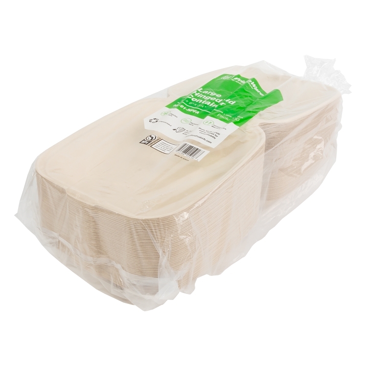 AMERCARE ROYAL PRIMEWARE FIBER 1 COMPARTMENT CONTAINER 9 INCH