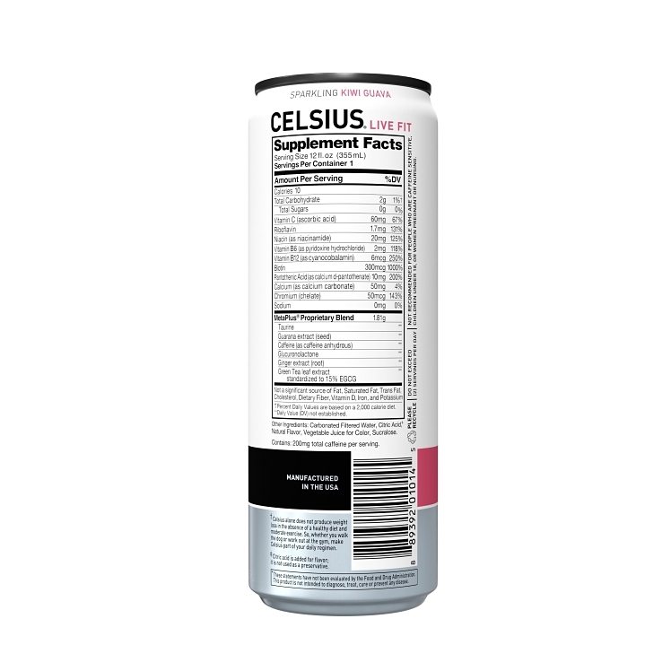 CELSIUS KIWI GUAVA