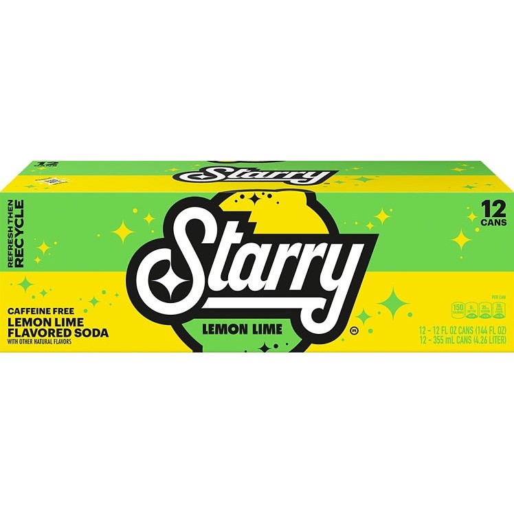 STARRY LEMON LIME SODA