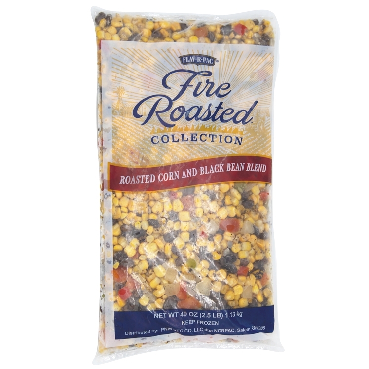 FLAV-R-PAC FIRE ROASTED CORN AND BLACK BEAN BLEND