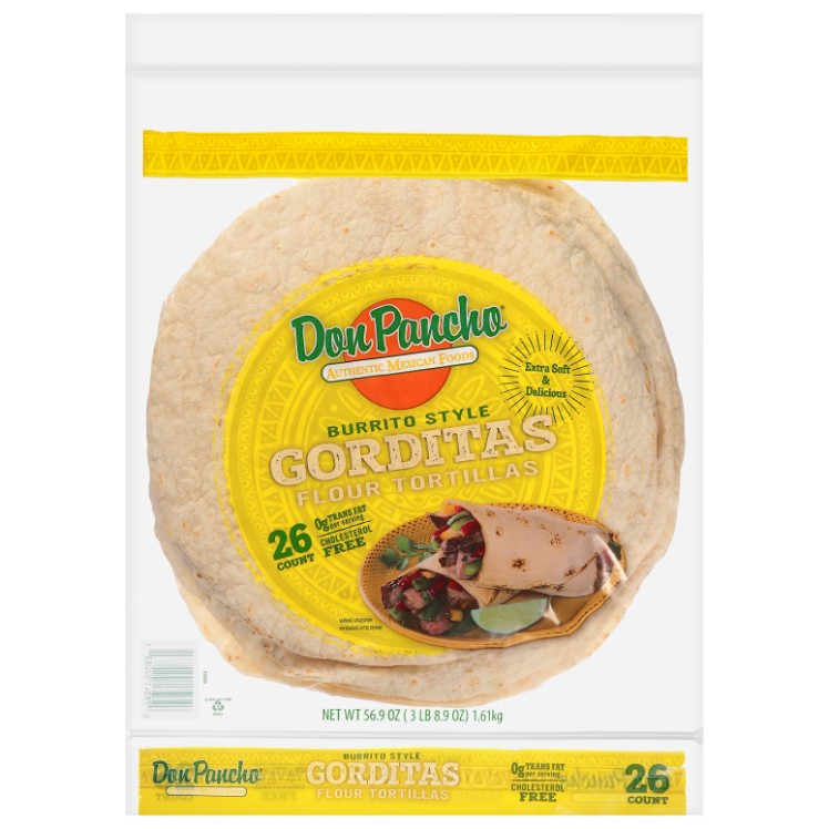 RESER'S DON PANCHO 10 INCH FLOUR TORTILLAS