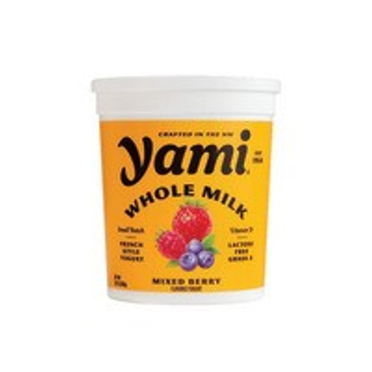 YAMI WHOLE MILK MIXED BERRY YOGURT 6/32Z