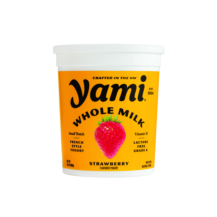 YAMI STRAWBERRY WHOLE MILK YOGURT
