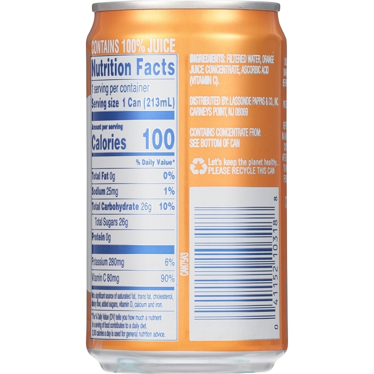 RUBY KIST ORANGE JUICE CAN