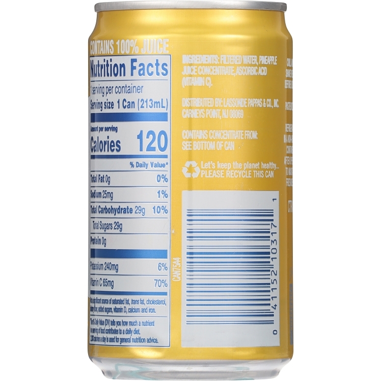 RUBY KIST PINEAPPLE JUICE CAN