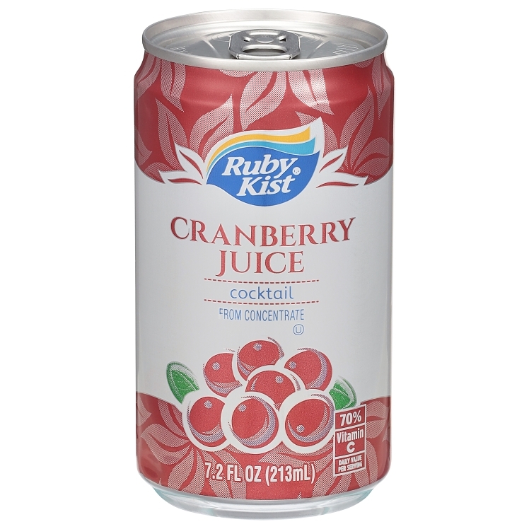 RUBY KIST CRANBERRY JUICE COCKTAIL CAN