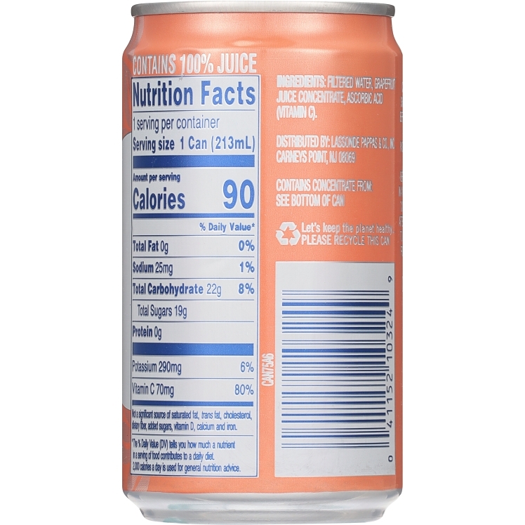 RUBY KIST GRAPEFRUIT JUICE CAN