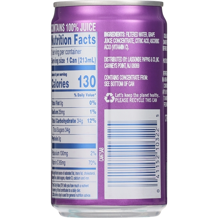 RUBY KIST GRAPE JUICE CAN