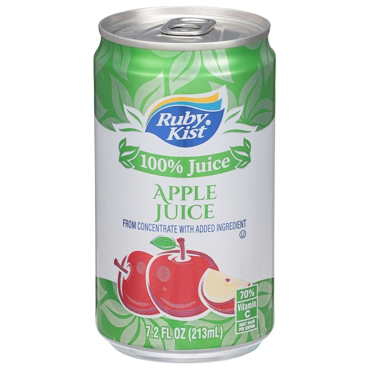RUBY KIST APPLE JUICE CAN
