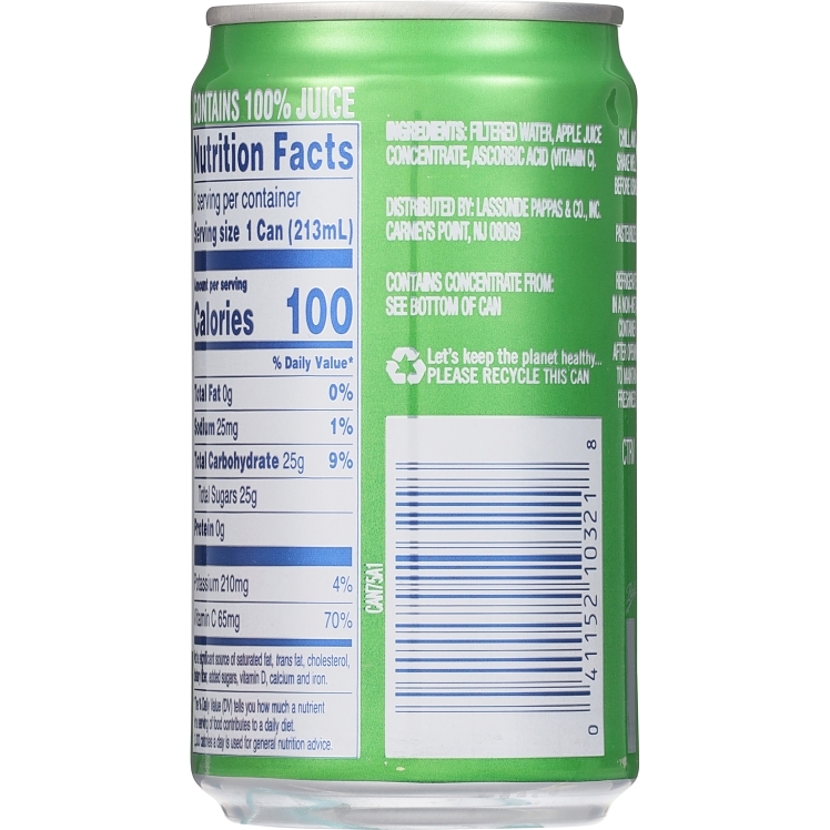 RUBY KIST APPLE JUICE CAN