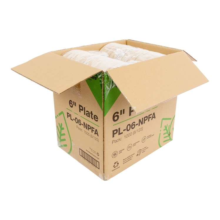 PRIMEWARE FIBER PLATE 6 IN PFAS FREE