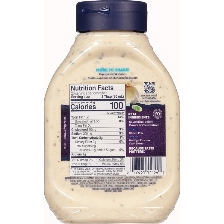 LITEHOUSE GARLIC RANCH