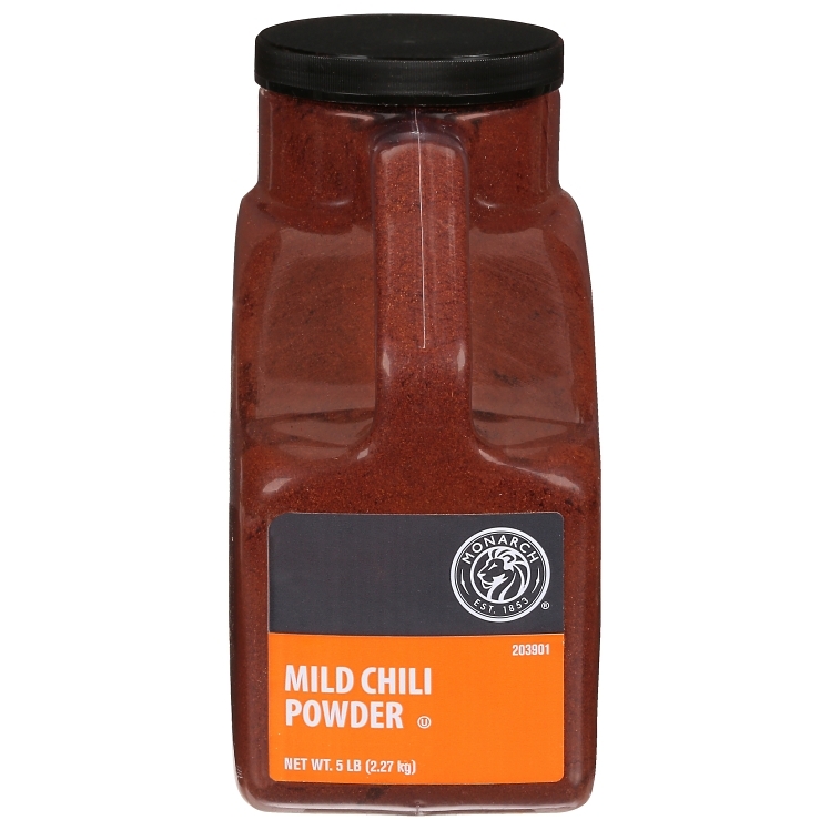 MONARCH SPICE CHILI POWDER MILD PLASTIC JUG SHELF STABLE