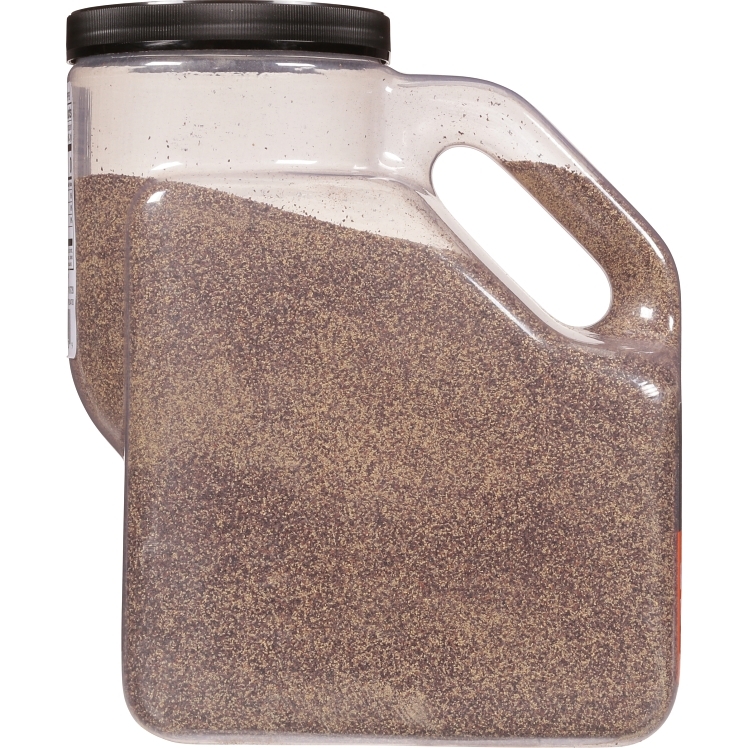 MONARCH GROUND BLACK PEPPER PLASTIC JUG 30M