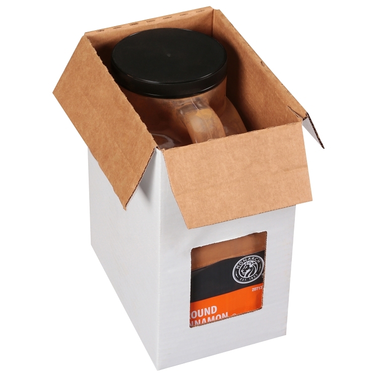 MONARCH GROUND CINNAMON PLASTIC JUG SHELF STABLE