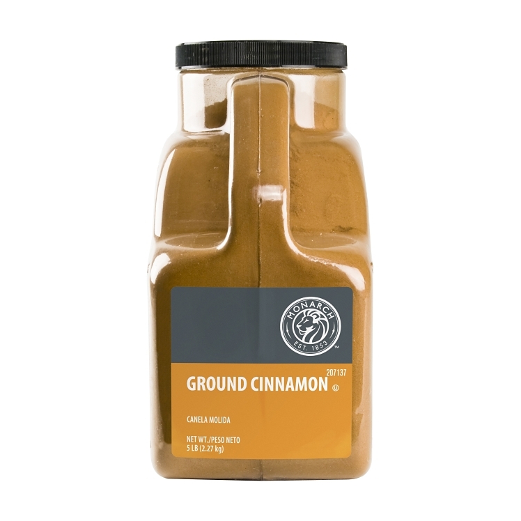 MONARCH GROUND CINNAMON PLASTIC JUG SHELF STABLE
