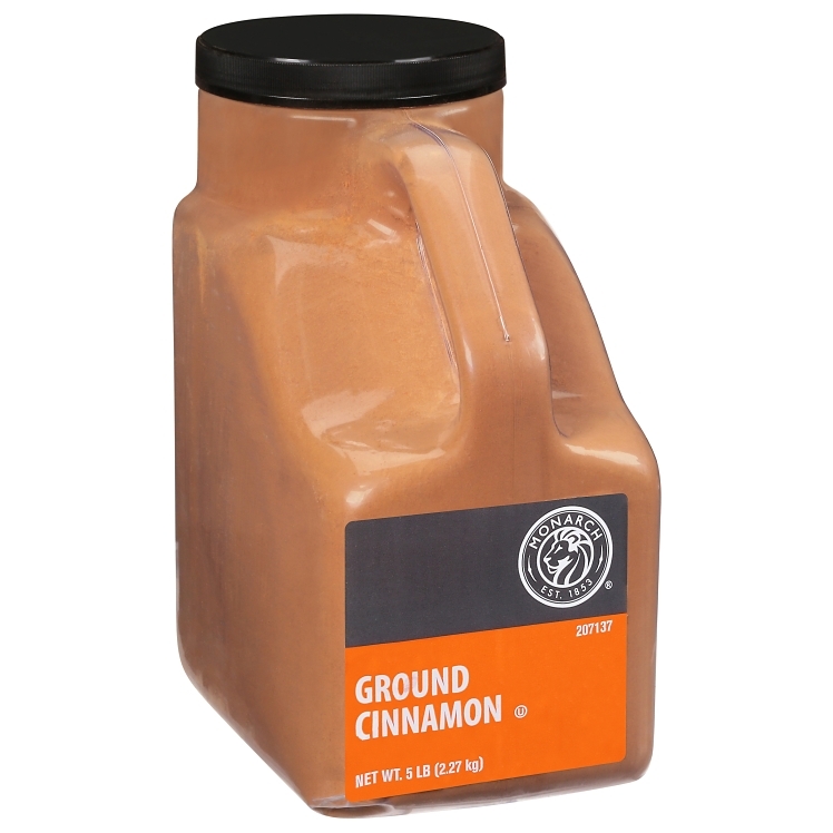 MONARCH GROUND CINNAMON PLASTIC JUG SHELF STABLE