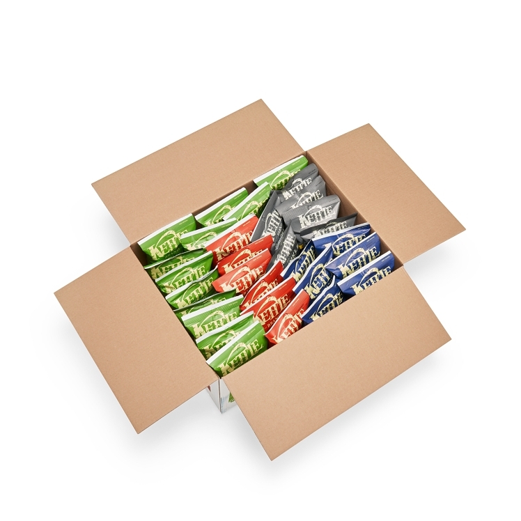 KETTLE POTATO CHIPS, VARIETY PACK, 30 CT SNACK BAGS, 1.5 OZ