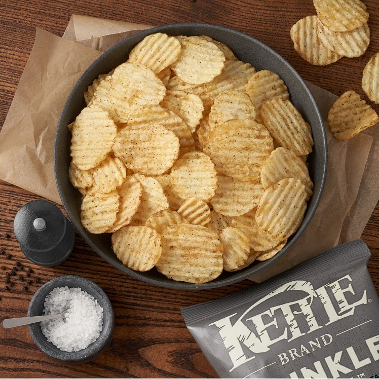 KETTLE POTATO CHIPS, VARIETY PACK, 30 CT SNACK BAGS, 1.5 OZ